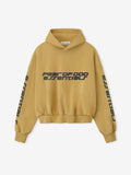 Cropped Relaxed Hoodie