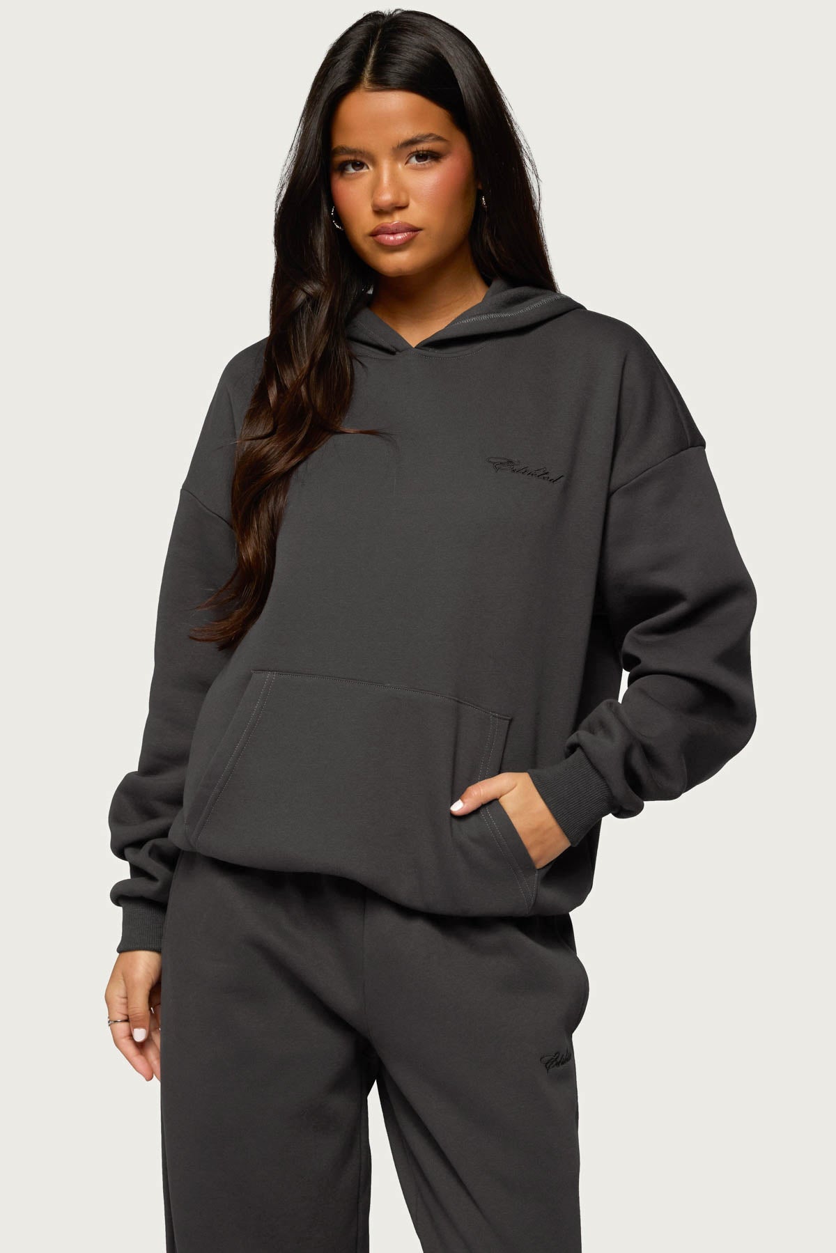 Basic Girl Oversized Edikted Hoodie