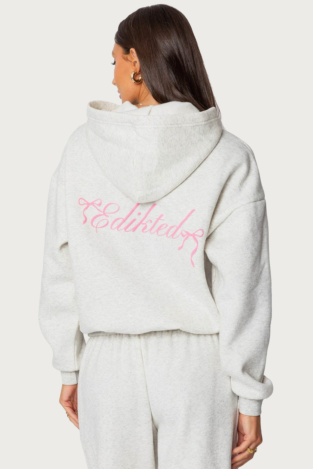 Sasha Bow Detail Hoodie