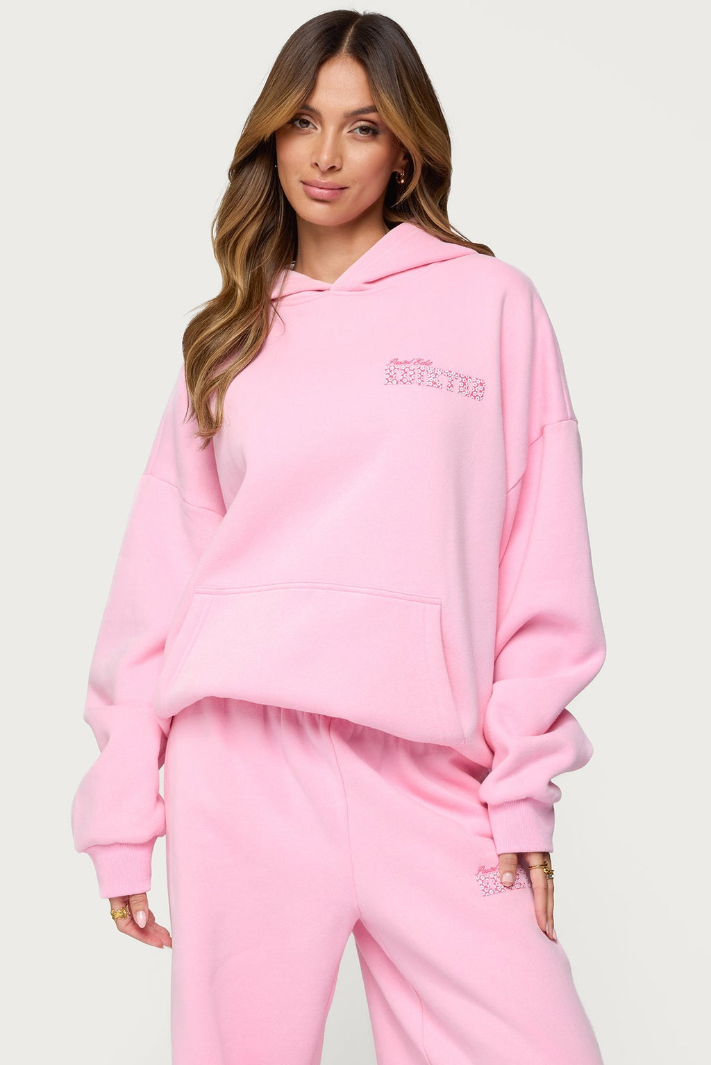 Pastel Edit Edikted Oversized Hoodie