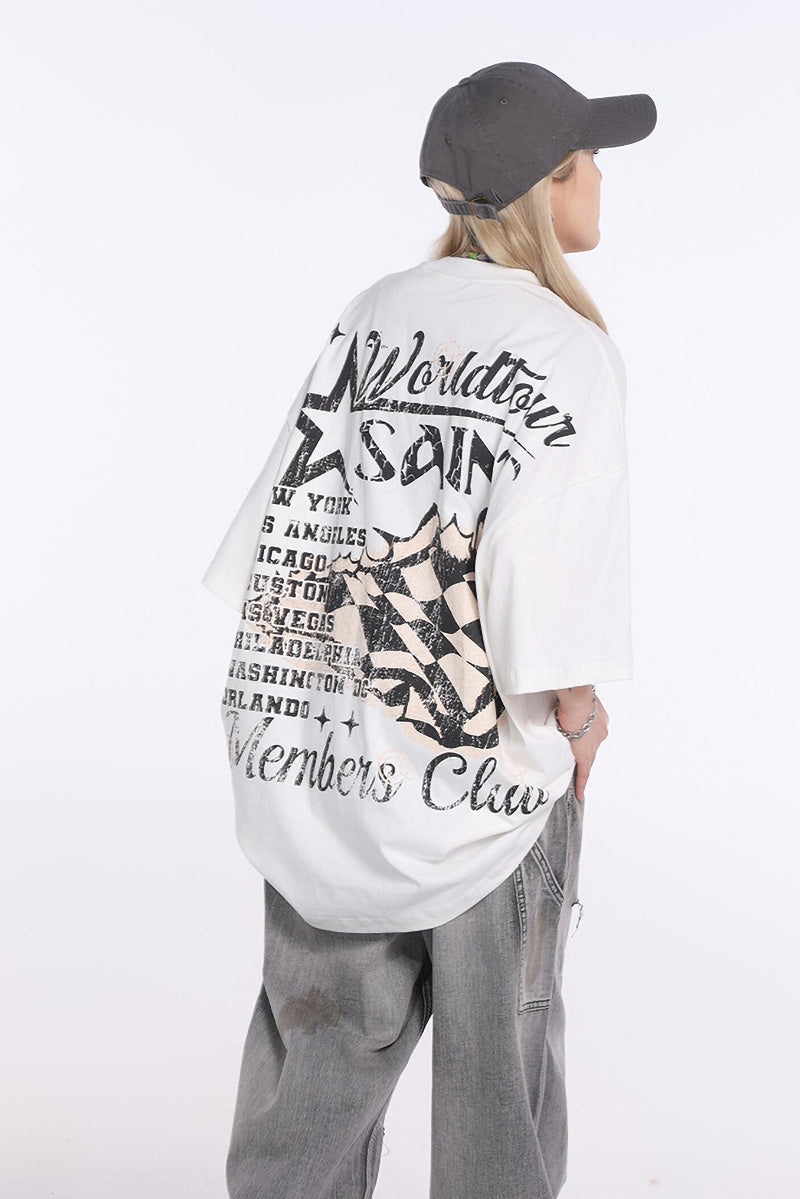SAINT MICHAEL 閳ユ豢ichael Vintage 閳ユ翻-Shirts