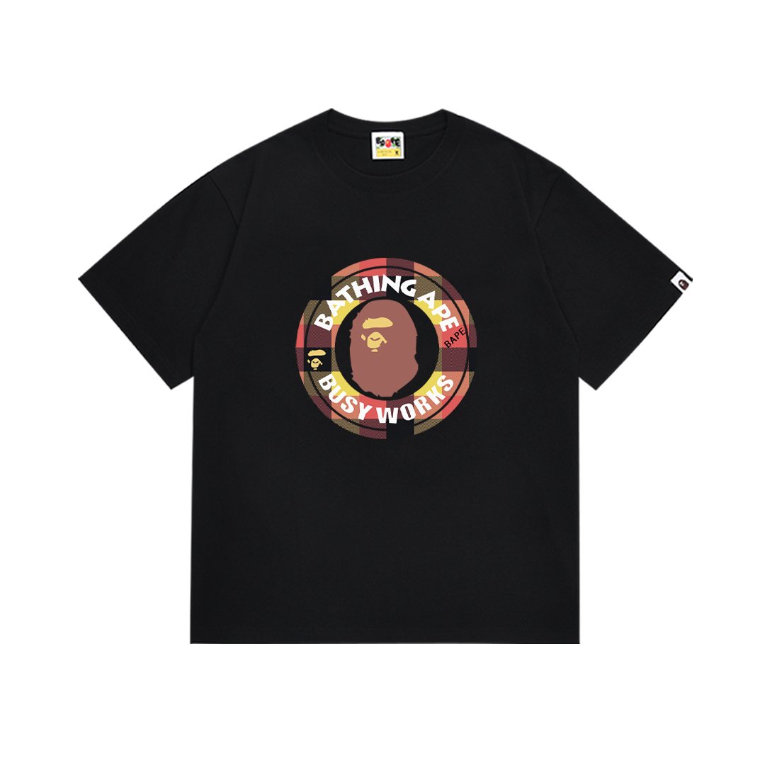 BAPE Busy Works Circle Graphic T-Shirt