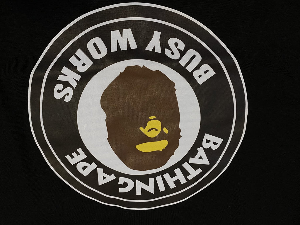 BAPE Busy Works Circle Graphic T-Shirt