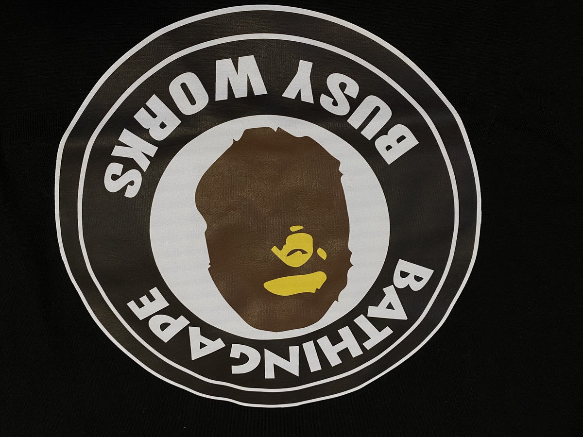 BAPE Busy Works Circle Graphic T-Shirt