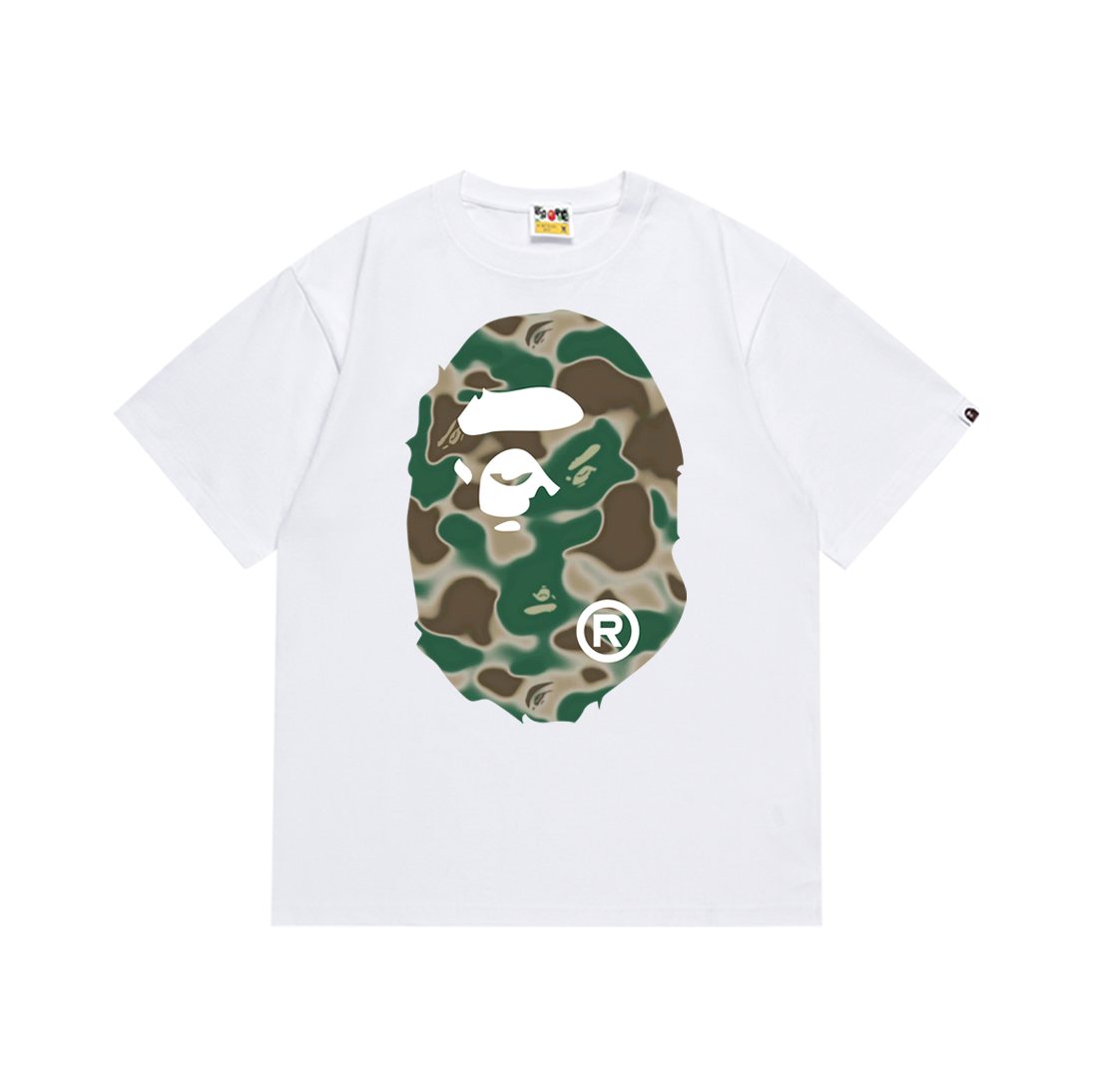 BAPE Camo Ape Head Graphic T-Shirt