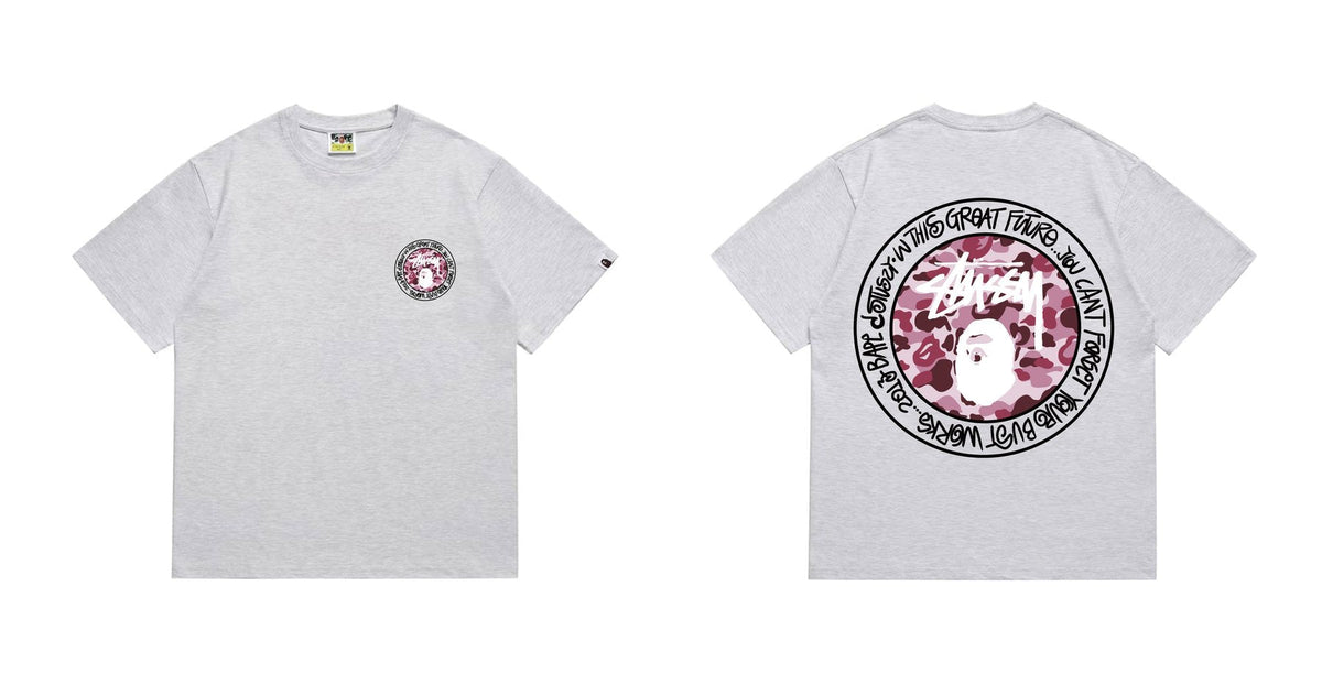 BAPE Circular Back Graphic T-Shirt