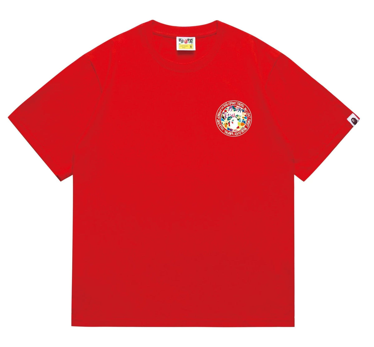 BAPE Circular Wordmark Graphic T-Shirt