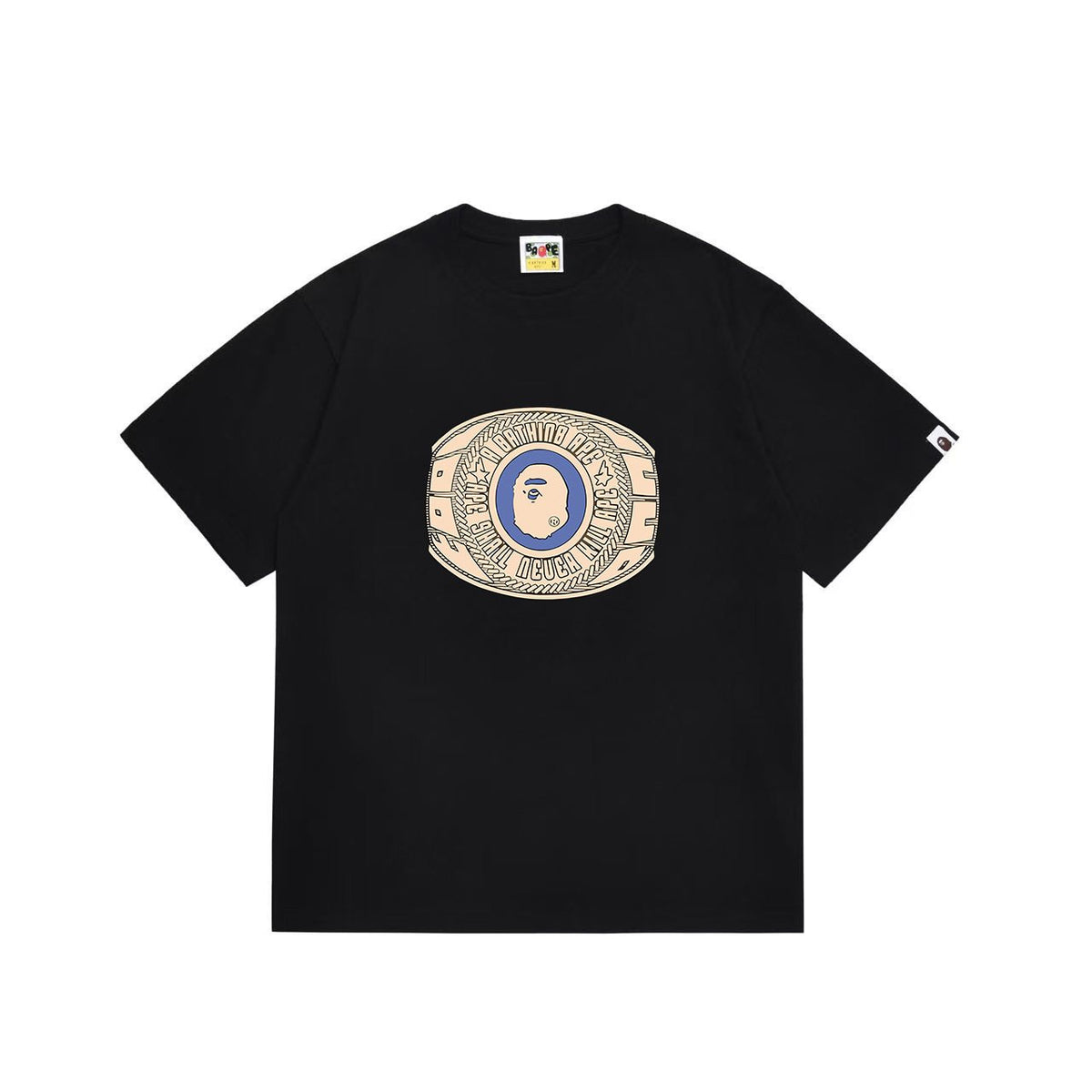 BAPE Circular Front Graphic Short-Sleeve T-Shirt