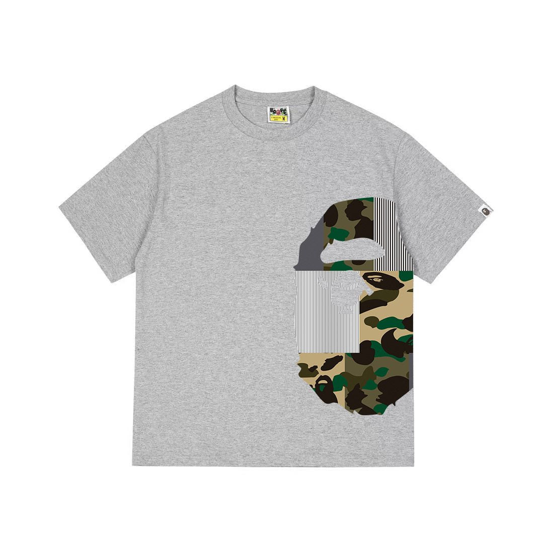BAPE Camo Ape Face Graphic Short-Sleeve T-Shirt