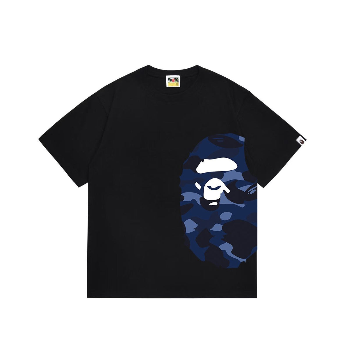BAPE Blue Camo Side Graphic T-Shirt
