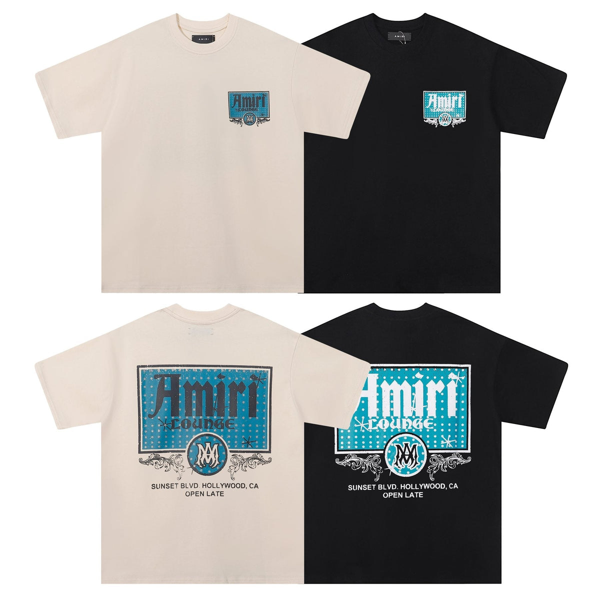 AMIRI Front and Back Graphic T-Shirt