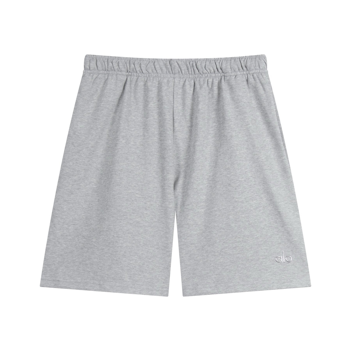 alo Elastic Waist Logo Detail Shorts