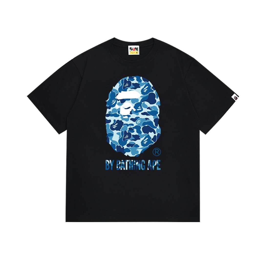 BAPE Camo Ape-Head Graphic Short-Sleeve T-Shirt