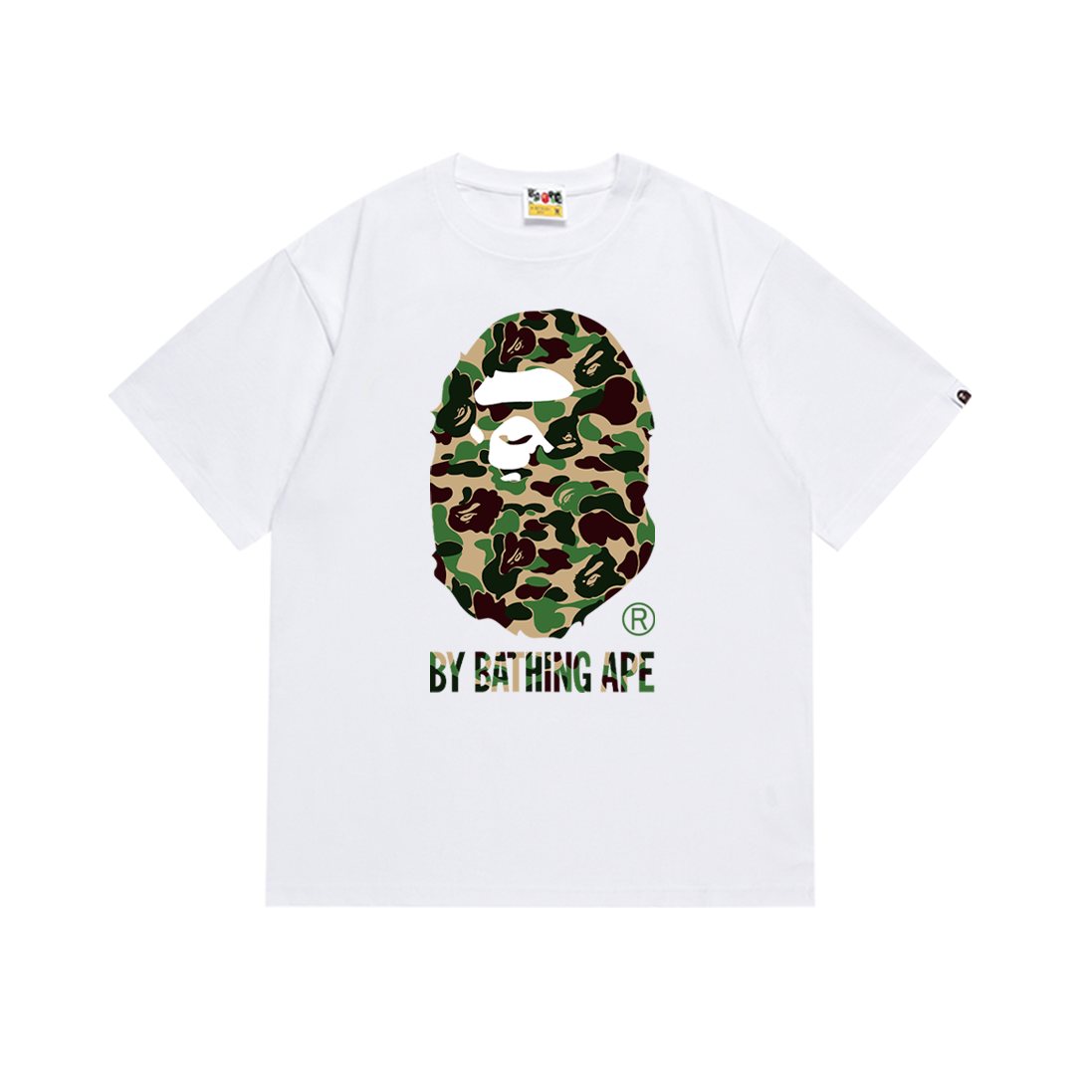 BAPE Camo Ape-Head Graphic Short-Sleeve T-Shirt