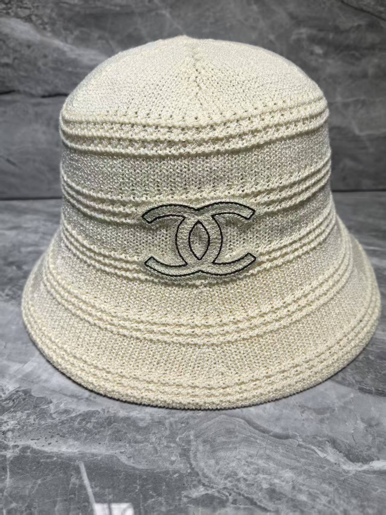 Chanel Knit Little Chanel Style Fisherman Hat