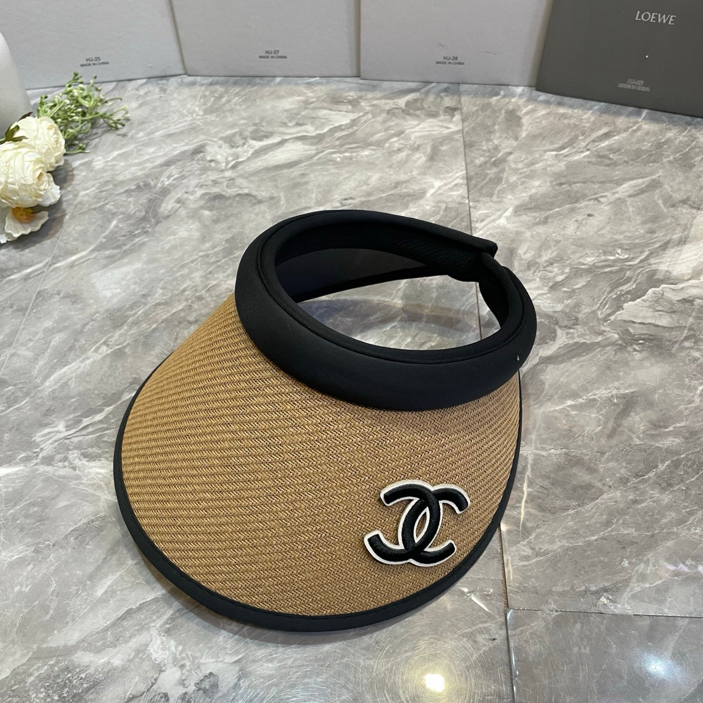 Chanel Open-top sun hat